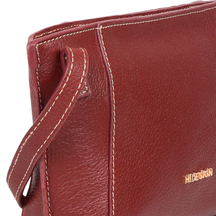 Beth 06 Red Leather Crossbody