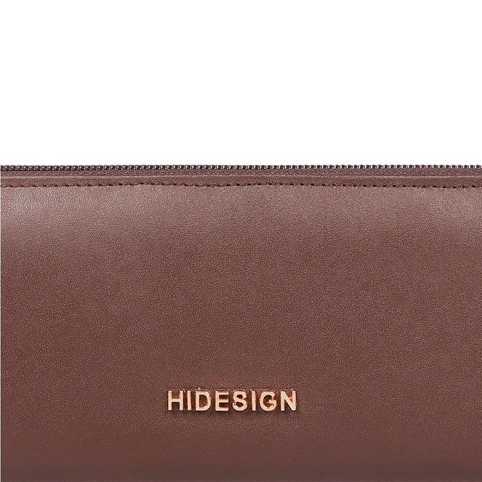 Beth W2  Leather Zip Around Wallet