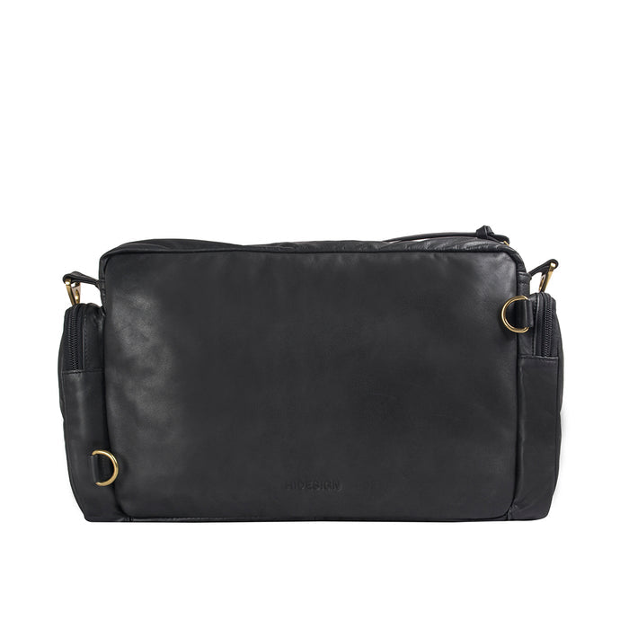 Big Banana Black Leather  Crossbody