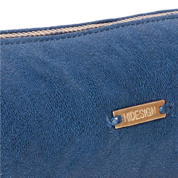 Bilbo Blue Leather Stationery Pouch