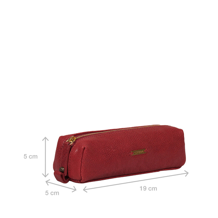 Bilbo Red Leather Stationery Pouch