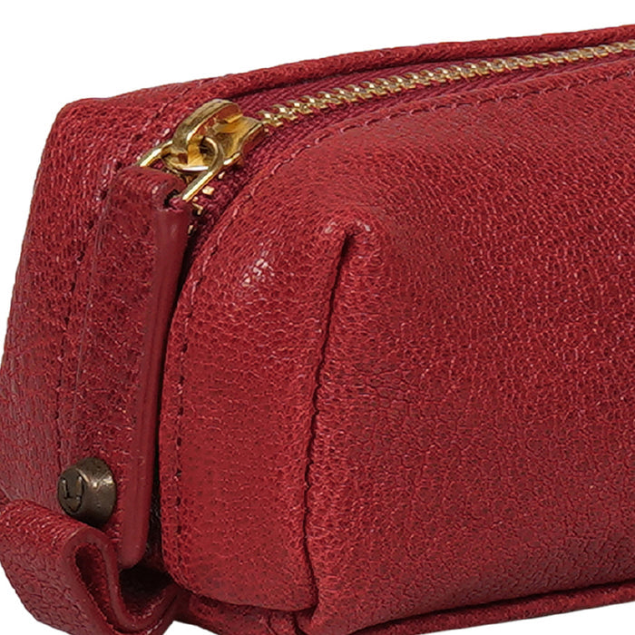 Bilbo Red Leather Stationery Pouch