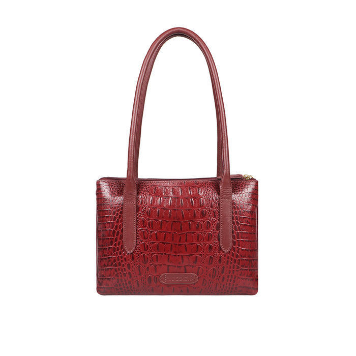 Bille 02 Marsala Leather Shoulder Bag