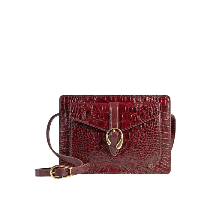 Blisse Red Leather Sling Bag