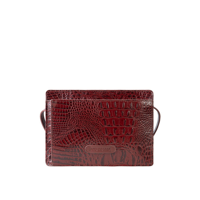 Blisse Red Leather Sling Bag