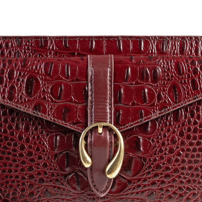 Blisse Red Leather Sling Bag