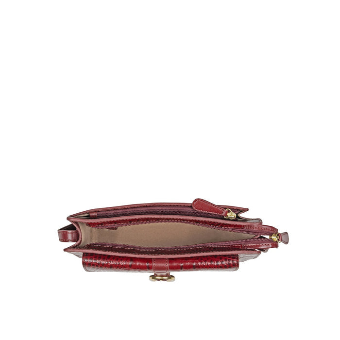 Blisse Red Leather Sling Bag