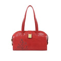 Bloom - 02 Red Leather Shoulder Bag