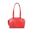 Bloom - 03 Red Leather Shoulder Bag