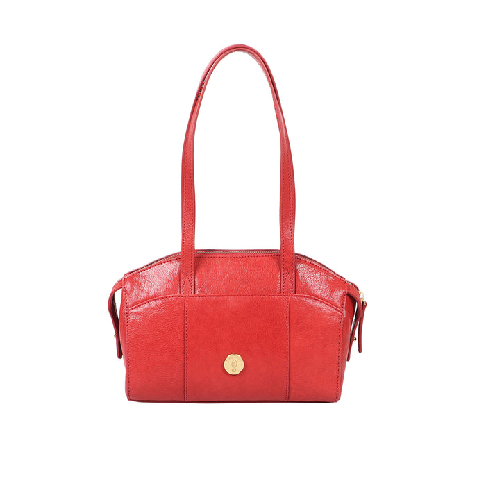 Bloom - 03 Red Leather Shoulder Bag