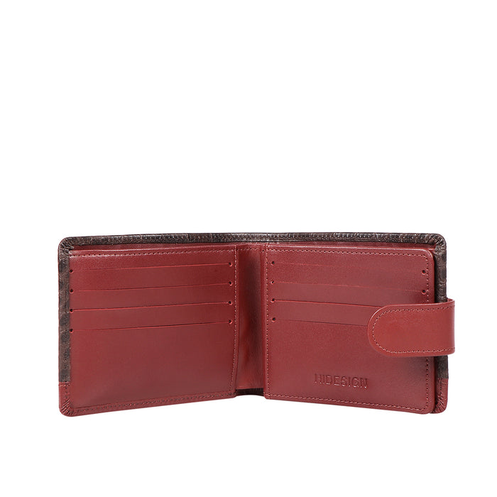 Bobby W1 Brown Leather Bi-Fold Wallet