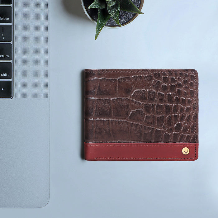 Bobby W2 Brown Leather Bi-Fold Wallet