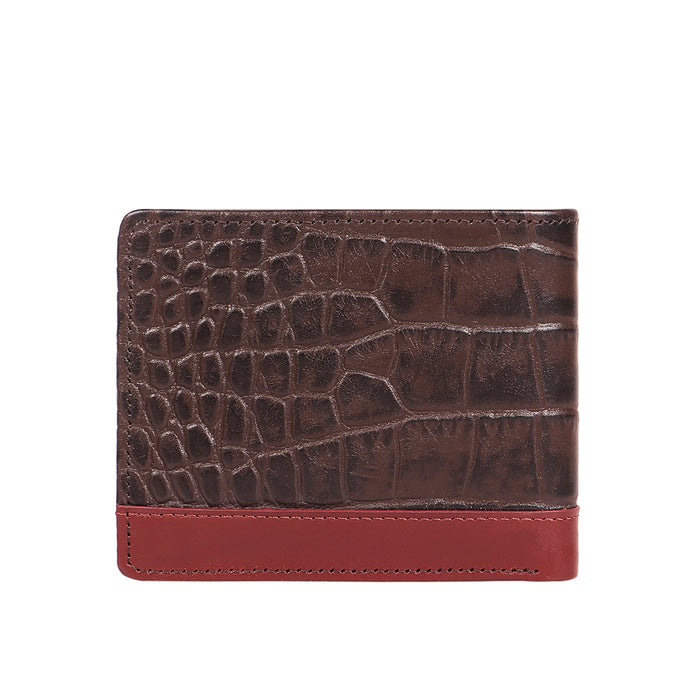 Bobby W2 Brown Leather Bi-Fold Wallet