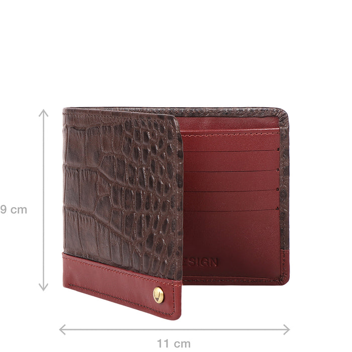Bobby W2 Brown Leather Bi-Fold Wallet
