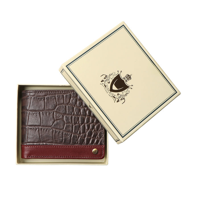 Bobby W2 Brown Leather Bi-Fold Wallet