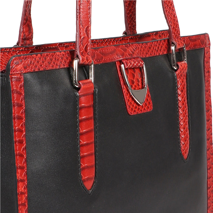 Bogota 02 A Black Leather Shoulder Bag