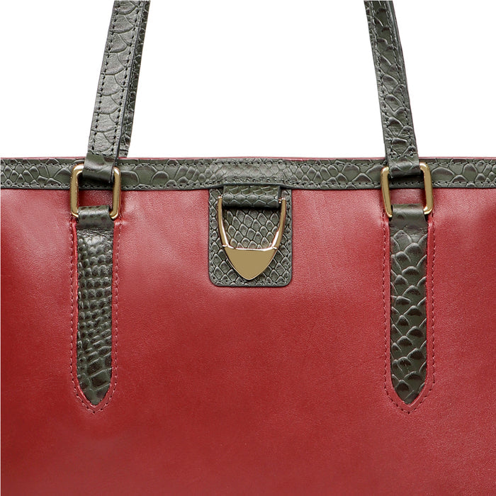 Bogota 02 A Marsala Leather Shoulder Bag