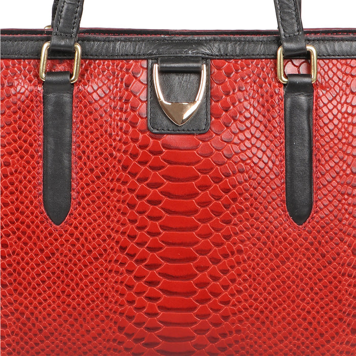 Bogota 02 Red Leather Shoulder Bag