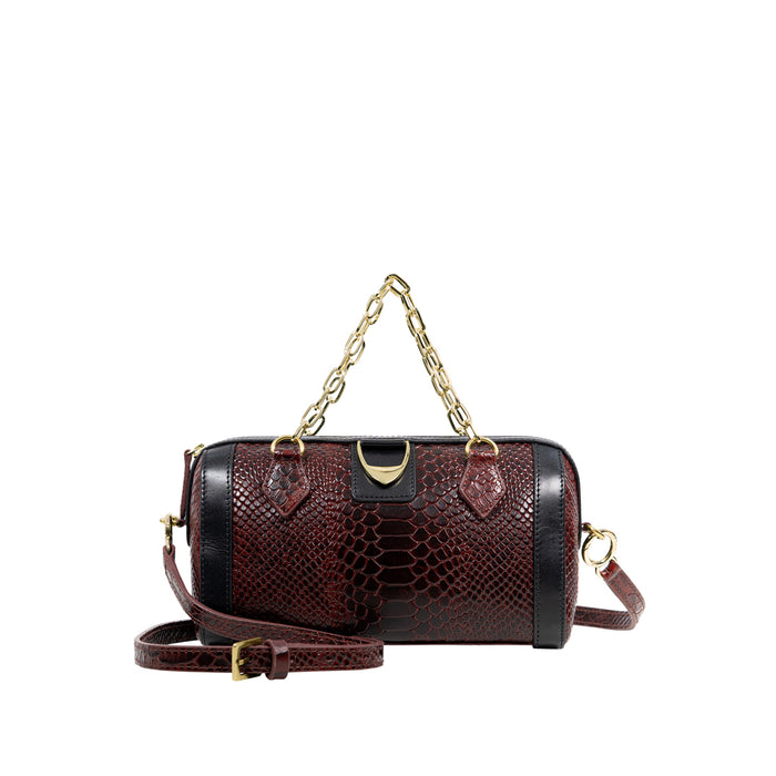 Bogota 04 A Red Leather Sling Bag
