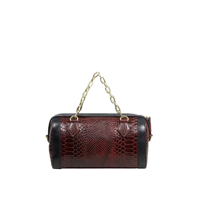 Bogota 04 A Red Leather Sling Bag