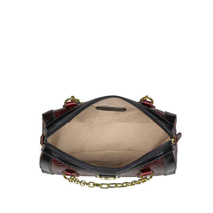 Bogota 04 A Red Leather Sling Bag