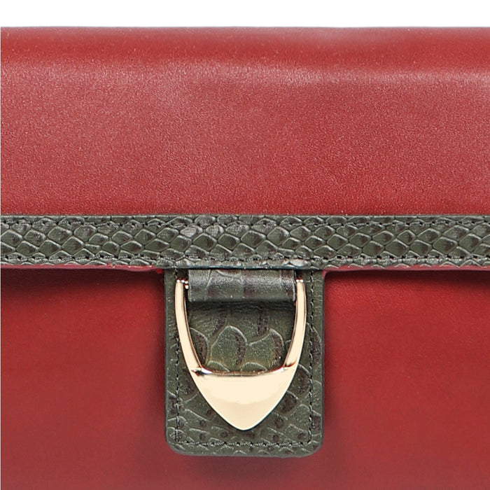 Bogota 05 A Marsala Leather Baguette