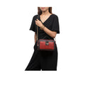 Bogota 06 A Red Leather Sling Bag