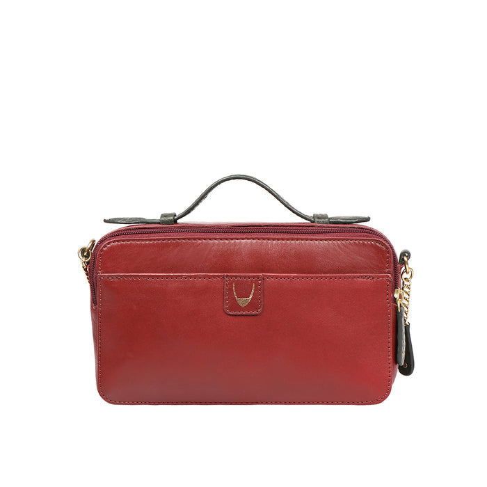 Bogota 06 Marsala Leather Sling Bag