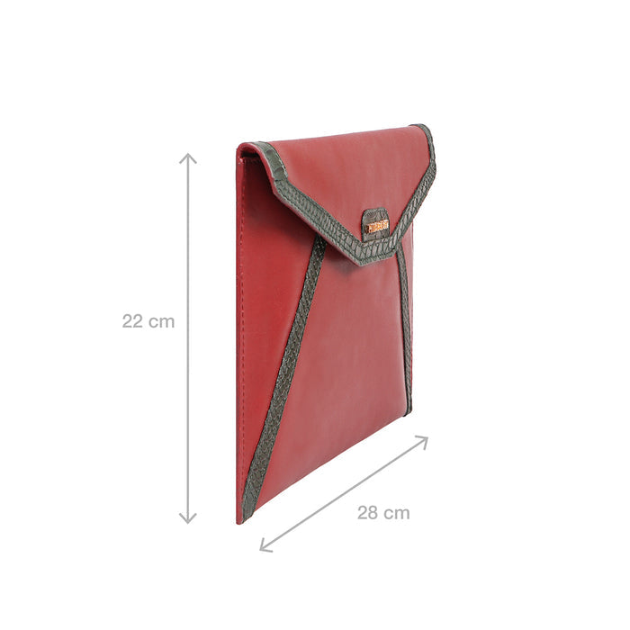 Bogota W2 A Marsala Leather Clutch Wallet