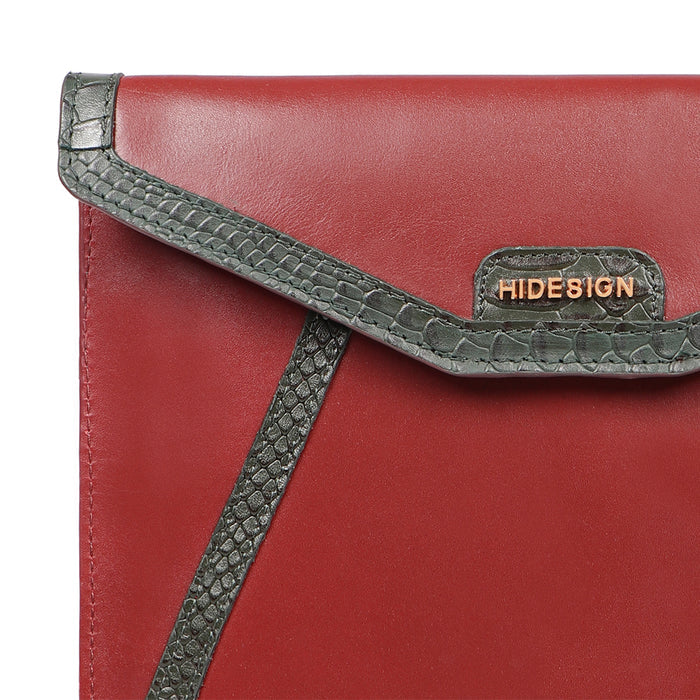 Bogota W2 A Marsala Leather Clutch Wallet