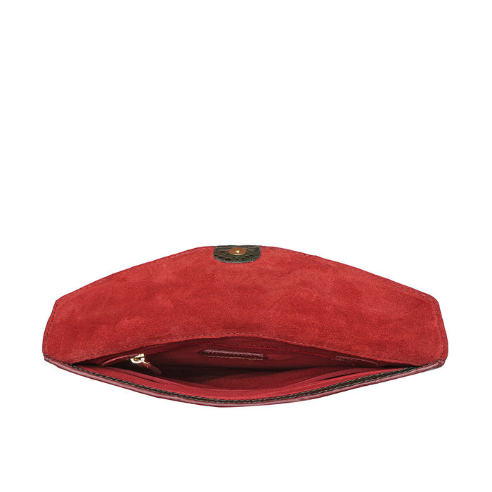 Bogota W2 A Marsala Leather Clutch Wallet