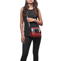 Boleyn 01 Red Leather Sling Bag