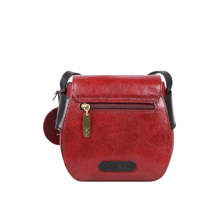 Boleyn 01 Red Leather Sling Bag
