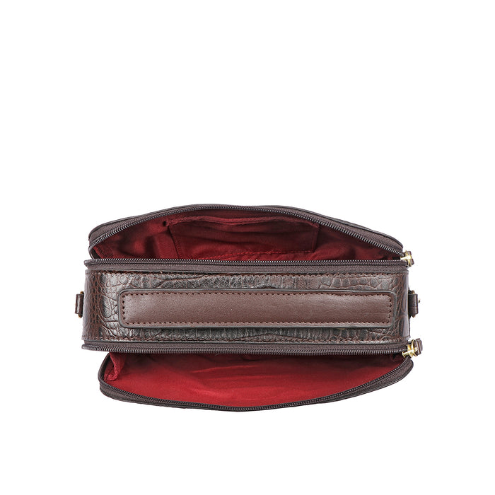 Bolivar 01 Brown Leather Sling Bag