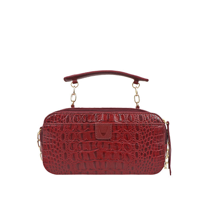 Bolivar 01 Marsala Leather Sling Bag