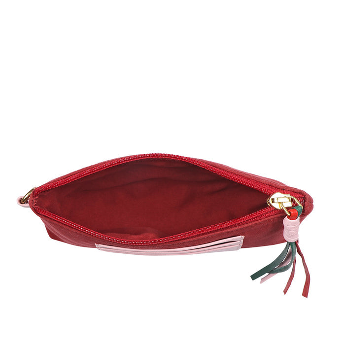 Bomba 03 Pink Leather Shoulder Bag