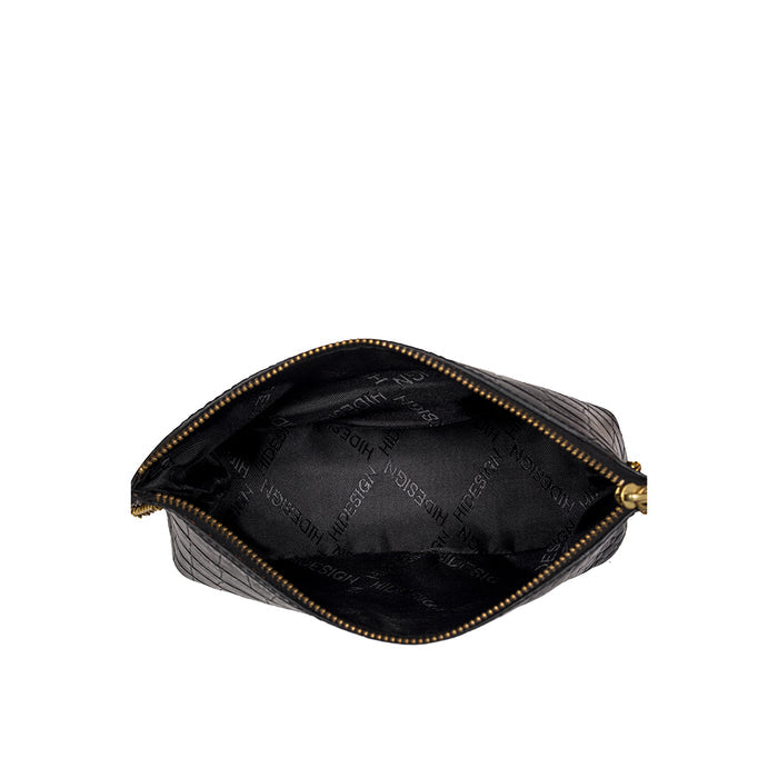 Bonita 01 N Black Leather Sling Bag
