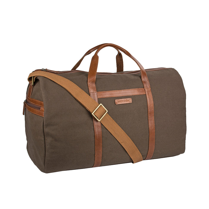 Borjigin 03 Green Leather Duffle Bag