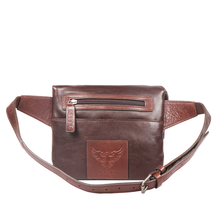 Bose 01 Brown Leather  Belt Bag