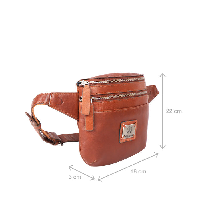Bose 01 Tan Leather  Belt Bag