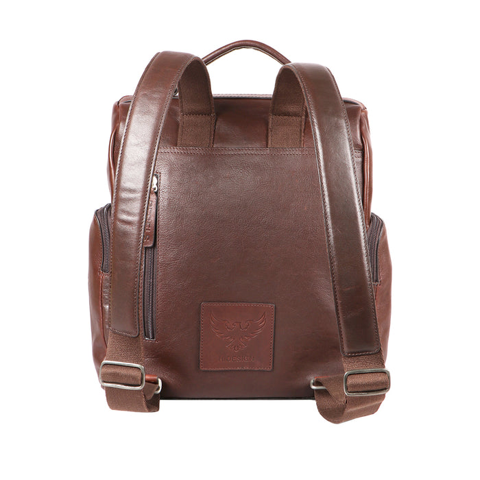 Bose 02 Brown Leather  Backpack