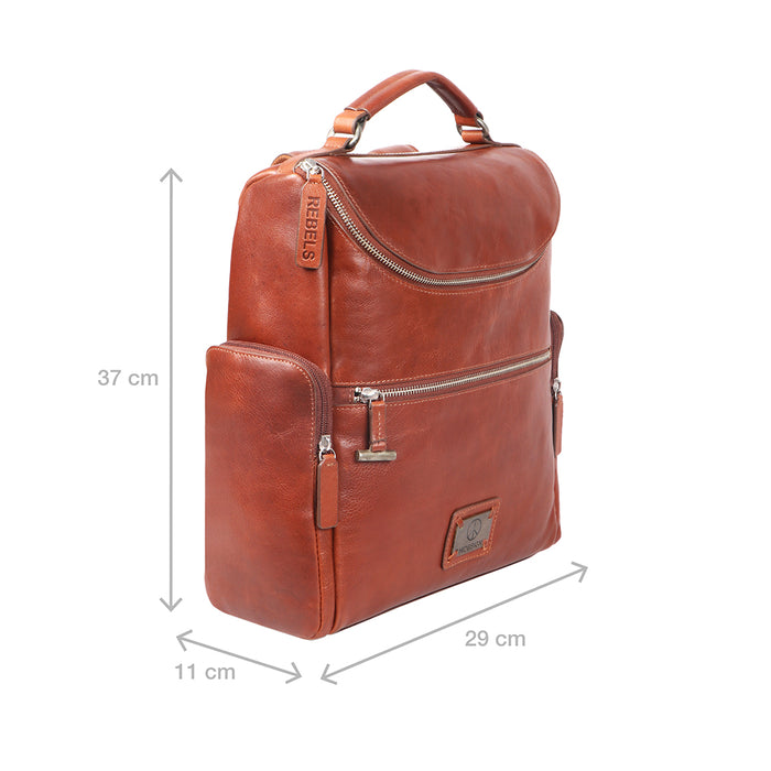 Bose 02 Tan Leather  Backpack
