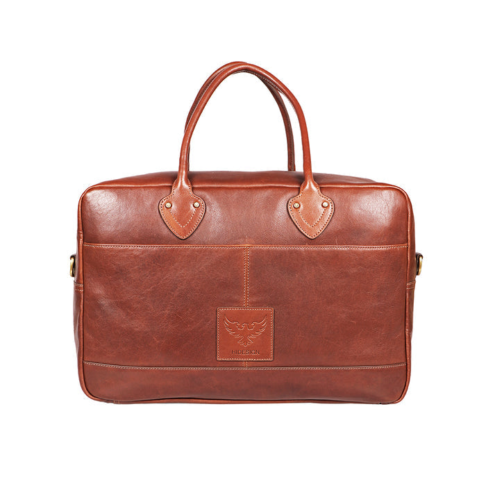 Bose 03 Tan Leather  Duffle Bag