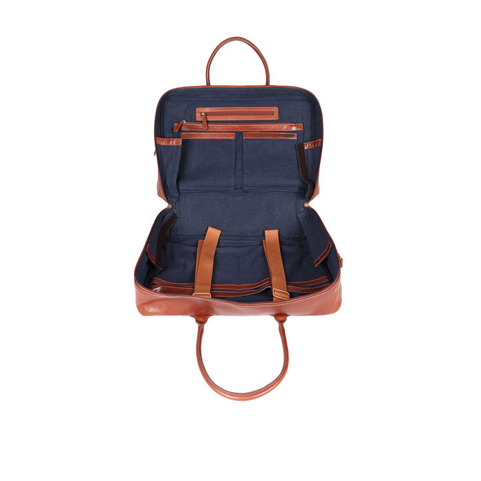 Bose 03 Tan Leather  Duffle Bag