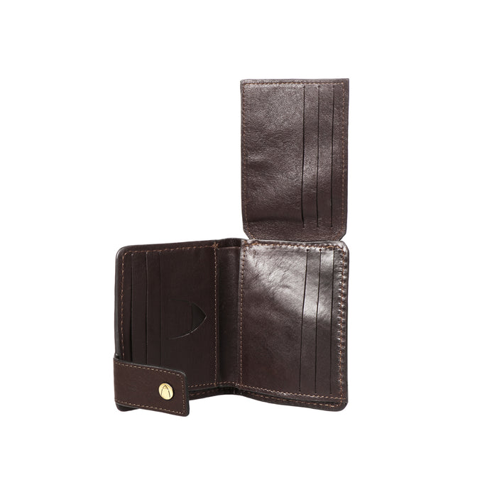 Bose W2 Brown Leather Trifold Wallet