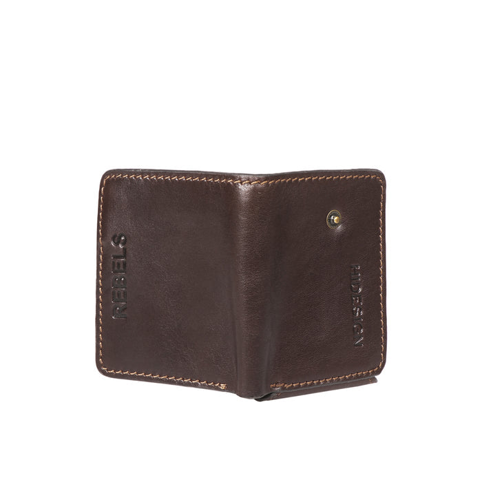 Bose W2 Brown Leather Trifold Wallet