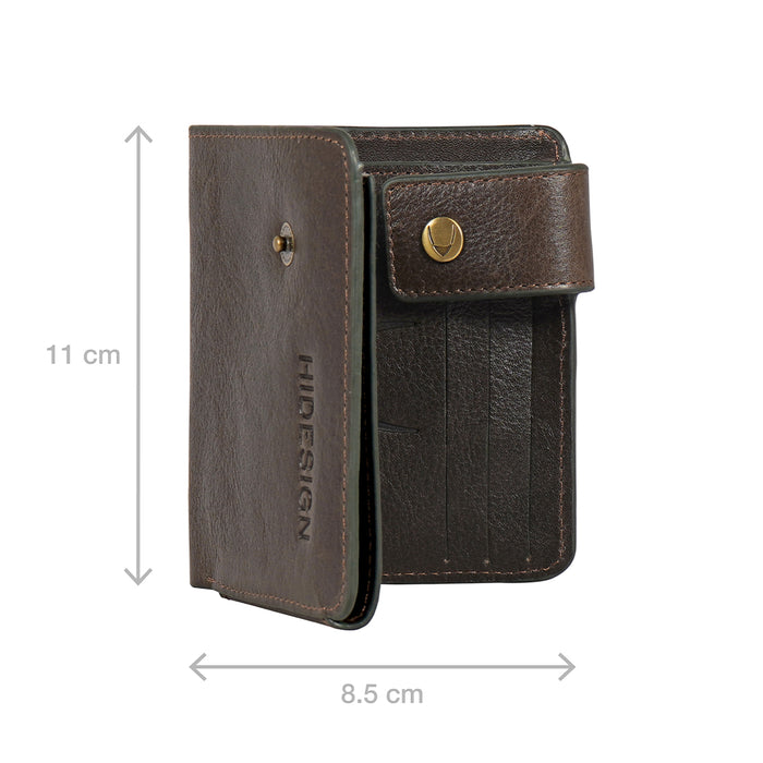 Bose W2 Green Leather Trifold Wallet