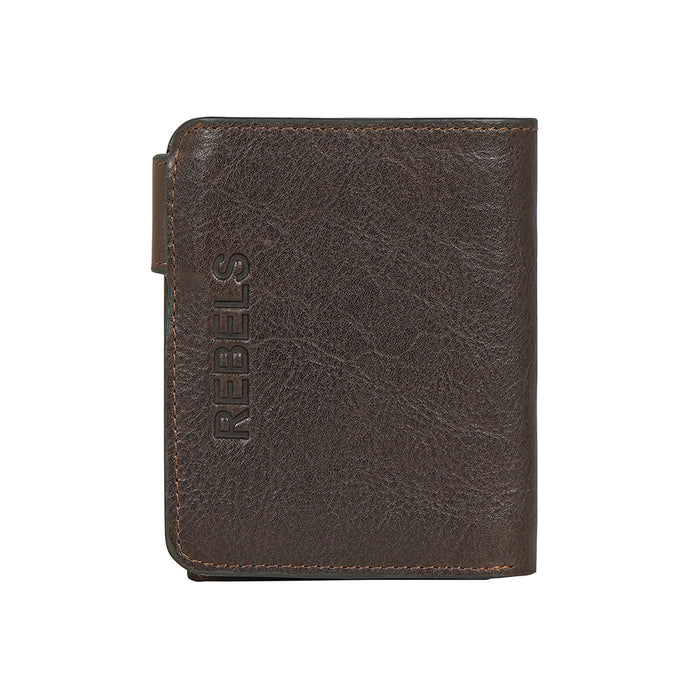 Bose W2 Green Leather Trifold Wallet