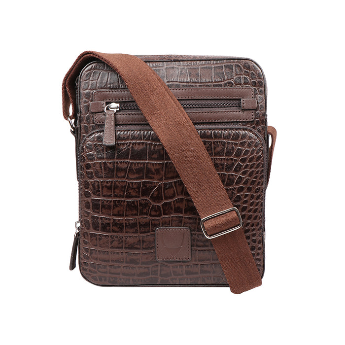 Boston 03 Brown Leather  Crossbody