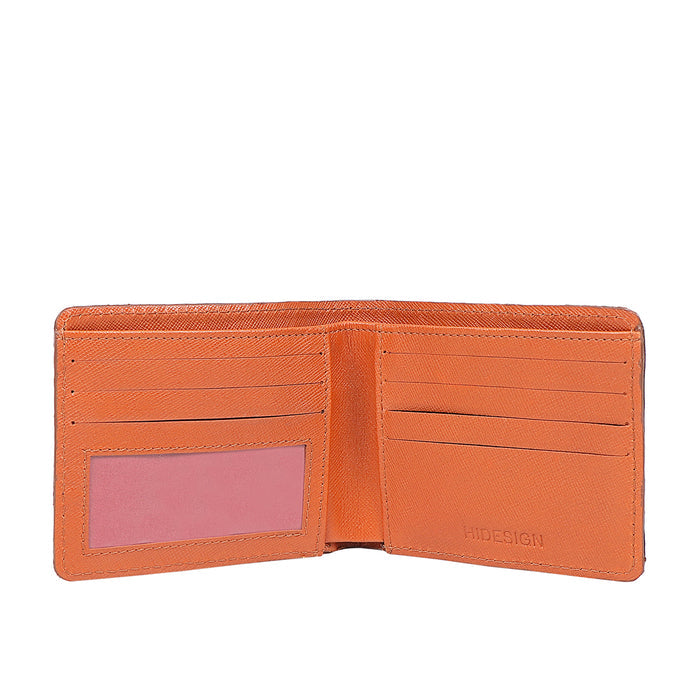 Boston W2 Brown Leather Bi-Fold Wallet